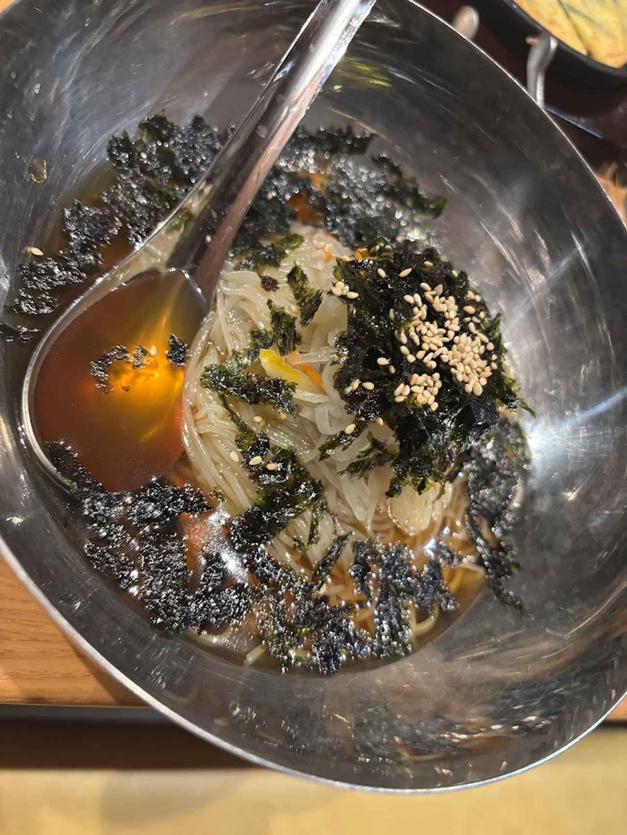 画像: 〆は冷麺