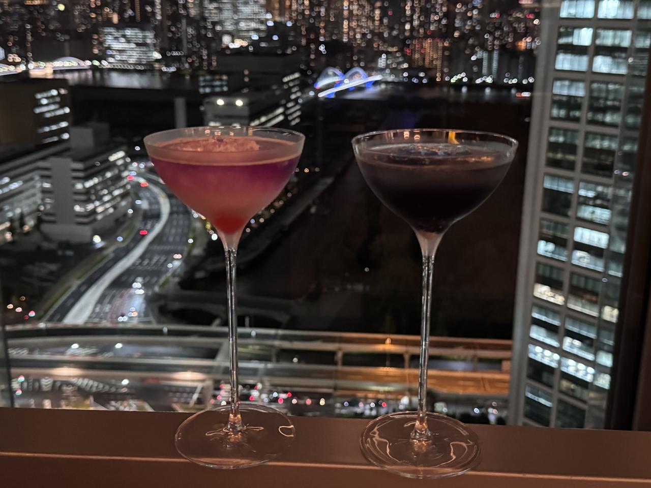 画像: 夜景コンサルタント監修！「グラスの中の夜景」をテーマにした2杯
