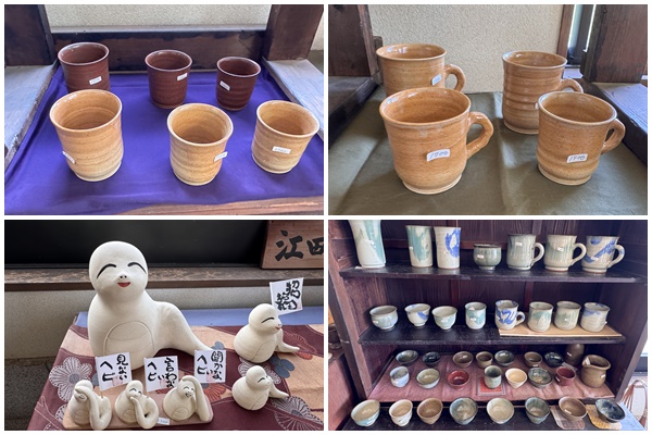 画像: ＊上記2枚の写真（江田島オリーブの実を使用したオリーブ釉薬使用）