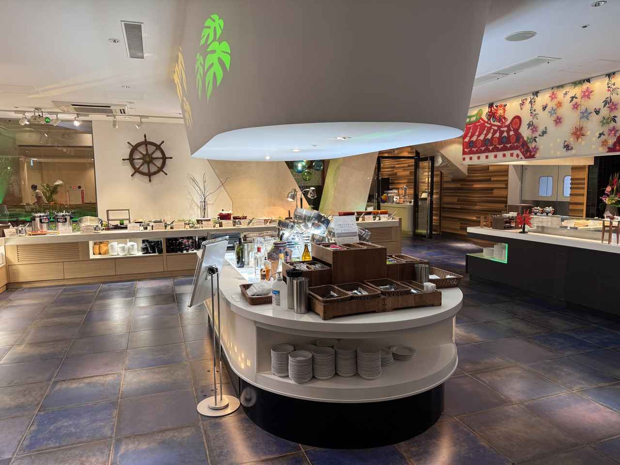 画像: 朝昼晩いつきても楽しめるブッフェ