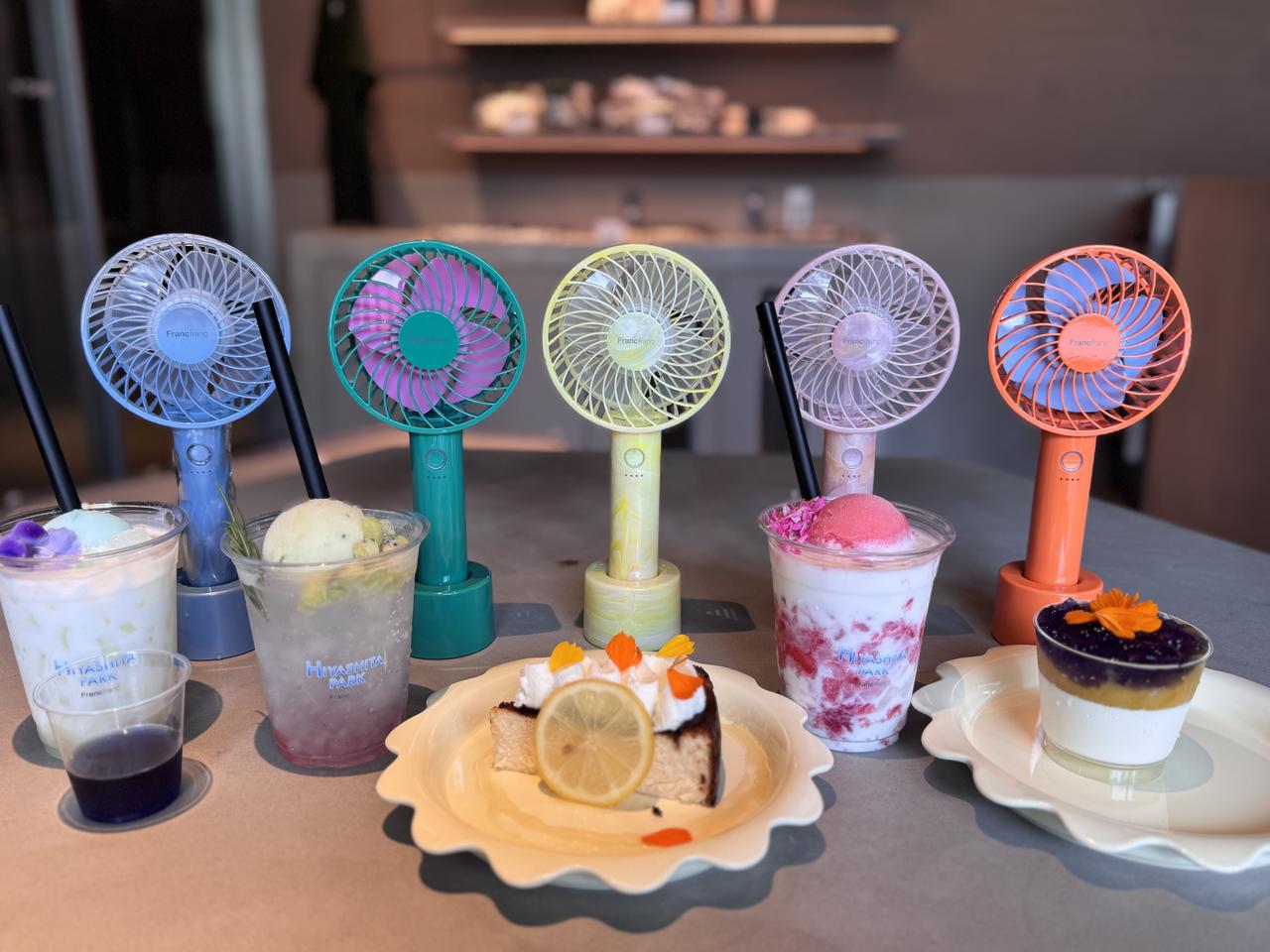 画像: ●ドリンク(3品) 各990円(税込) ●スイーツ(2品) 各990円(税込)