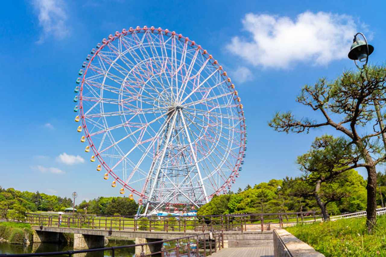 画像: 葛西臨海公園「ダイヤと花の大観覧車」