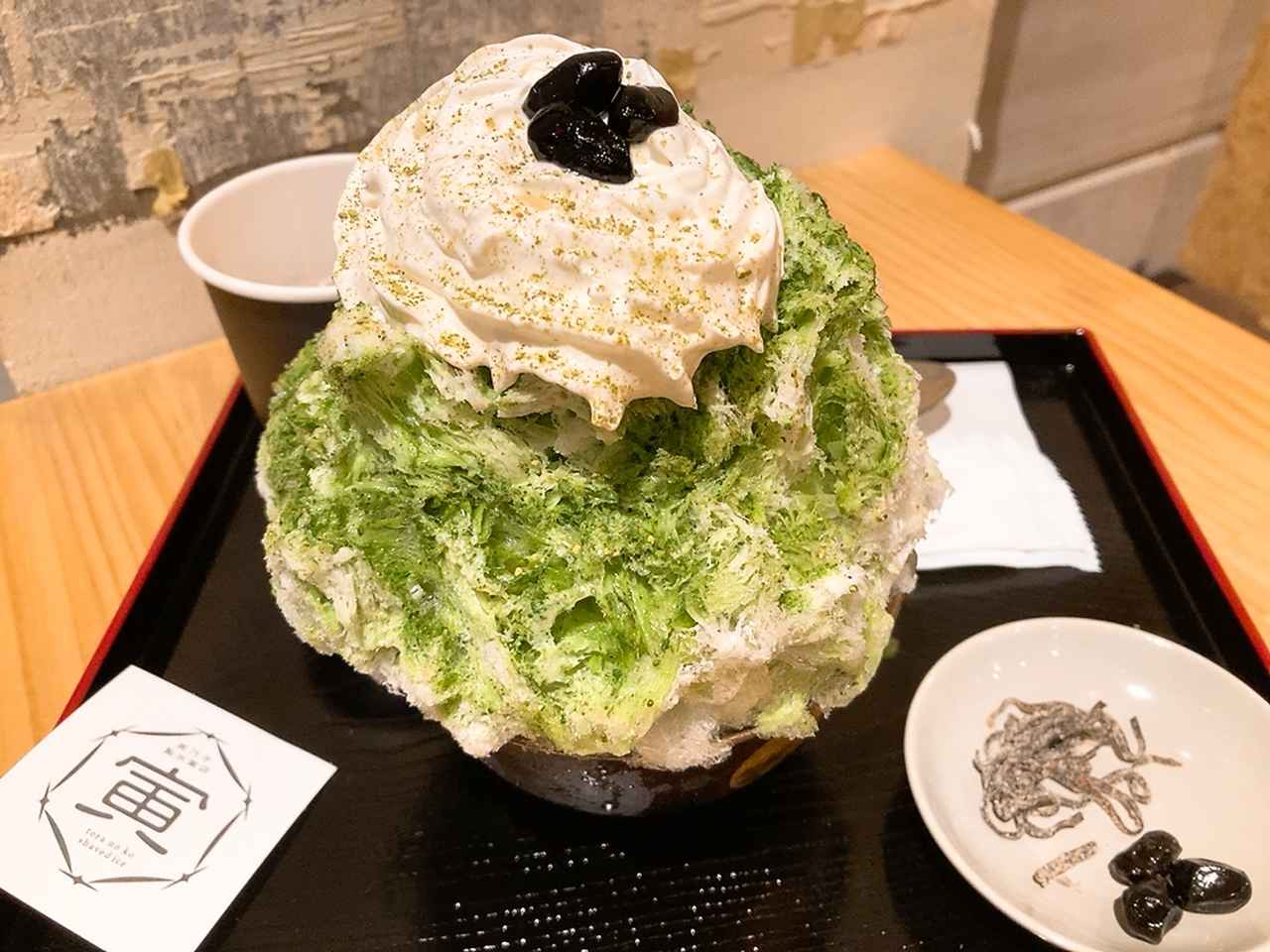 画像1: 「近江抹茶のかき氷」を実食!