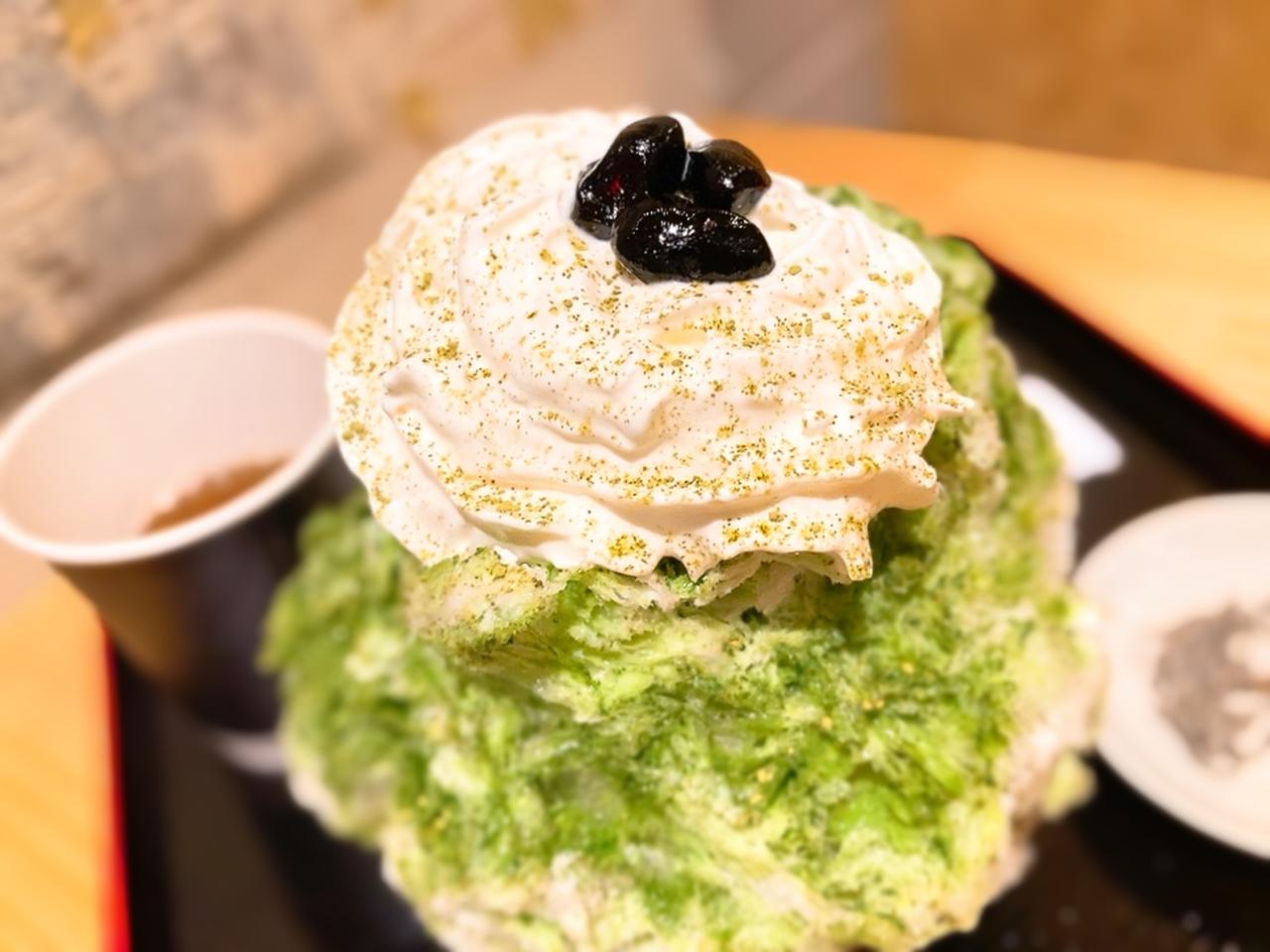 画像3: 「近江抹茶のかき氷」を実食!