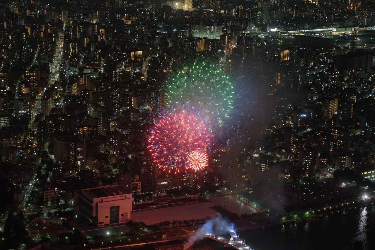 画像5: 【取材レポ】眼下に広がる花火を楽しむ！東京スカイツリー®︎の隅田川花火大会特別営業