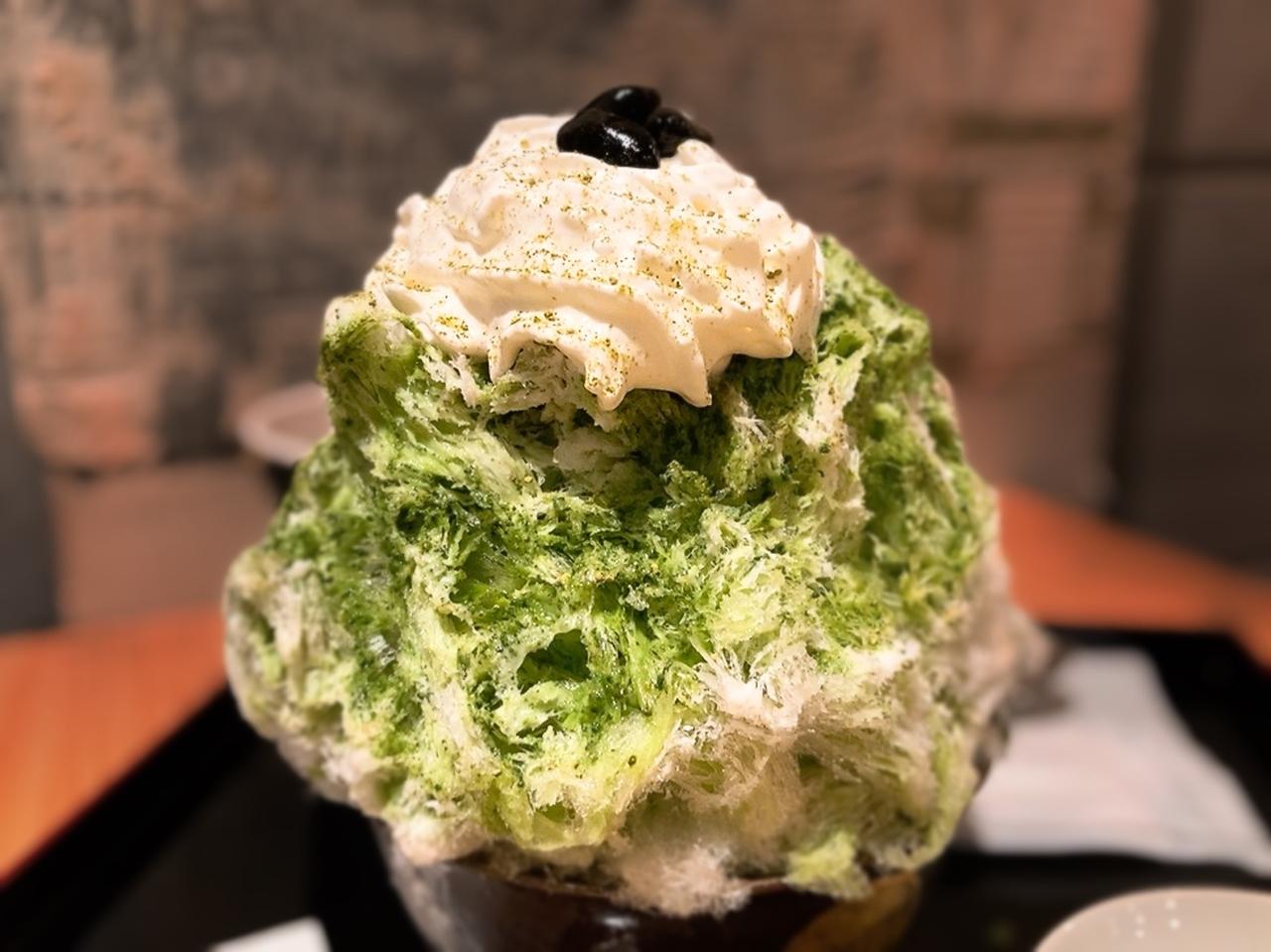 画像2: 「近江抹茶のかき氷」を実食!