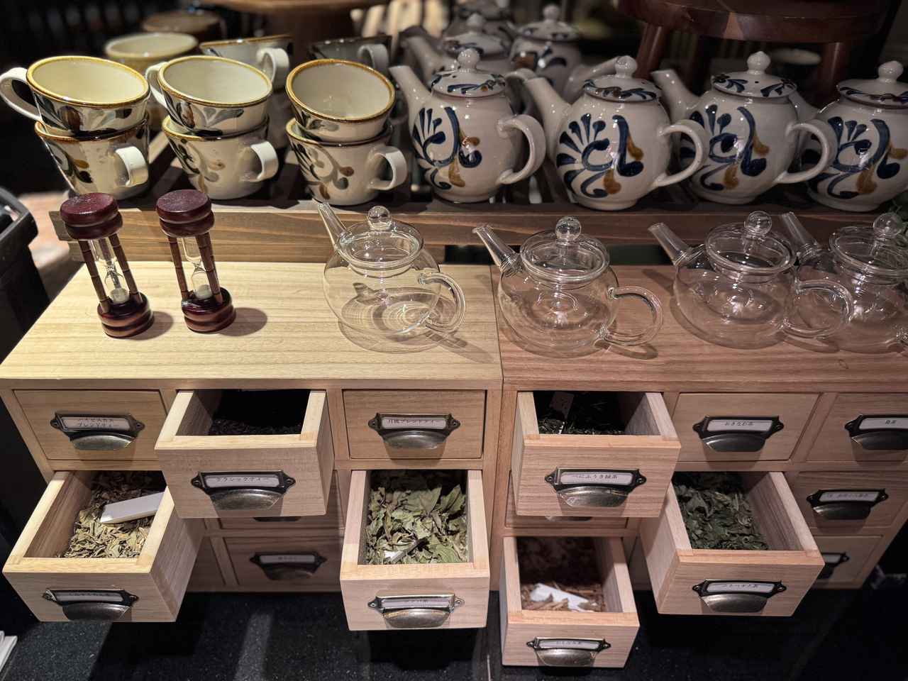 画像: 普段あまりみたことがないめずらしいハーブがラインアップ