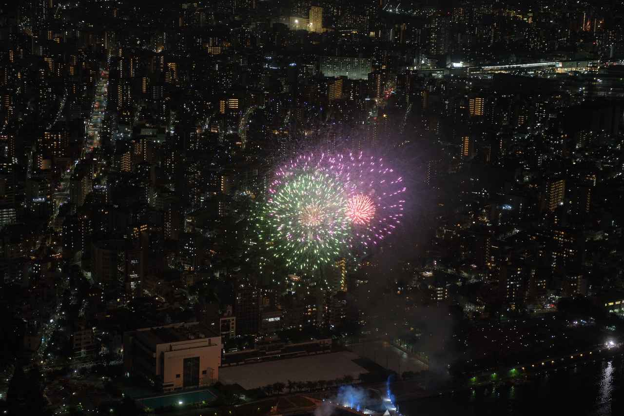 画像4: 【取材レポ】眼下に広がる花火を楽しむ！東京スカイツリー®︎の隅田川花火大会特別営業