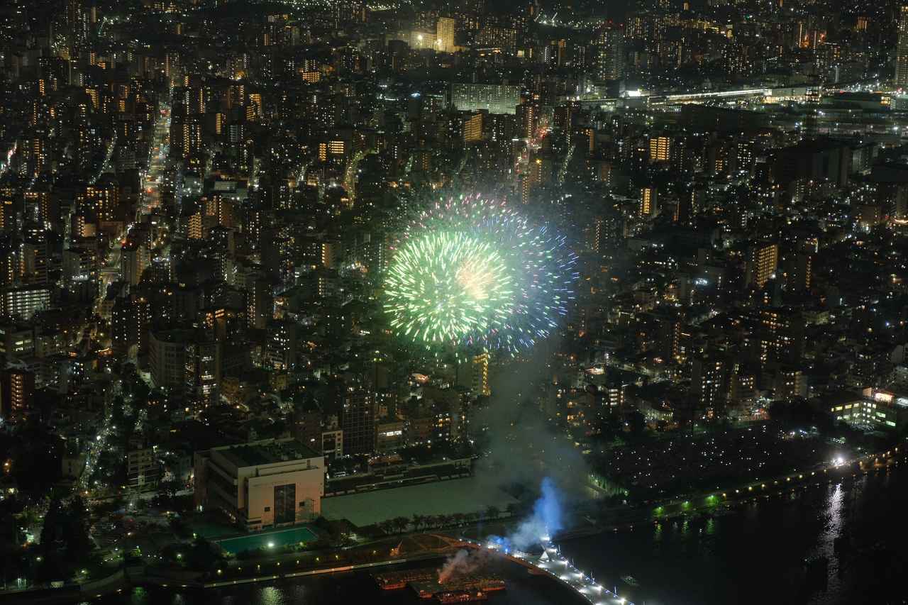 画像3: 【取材レポ】眼下に広がる花火を楽しむ！東京スカイツリー®︎の隅田川花火大会特別営業