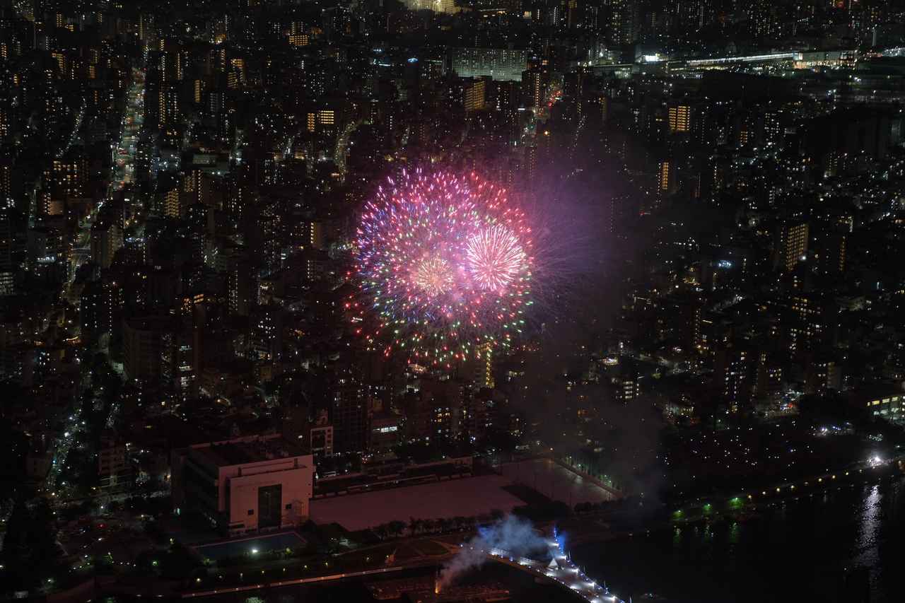 画像6: 【取材レポ】眼下に広がる花火を楽しむ！東京スカイツリー®︎の隅田川花火大会特別営業