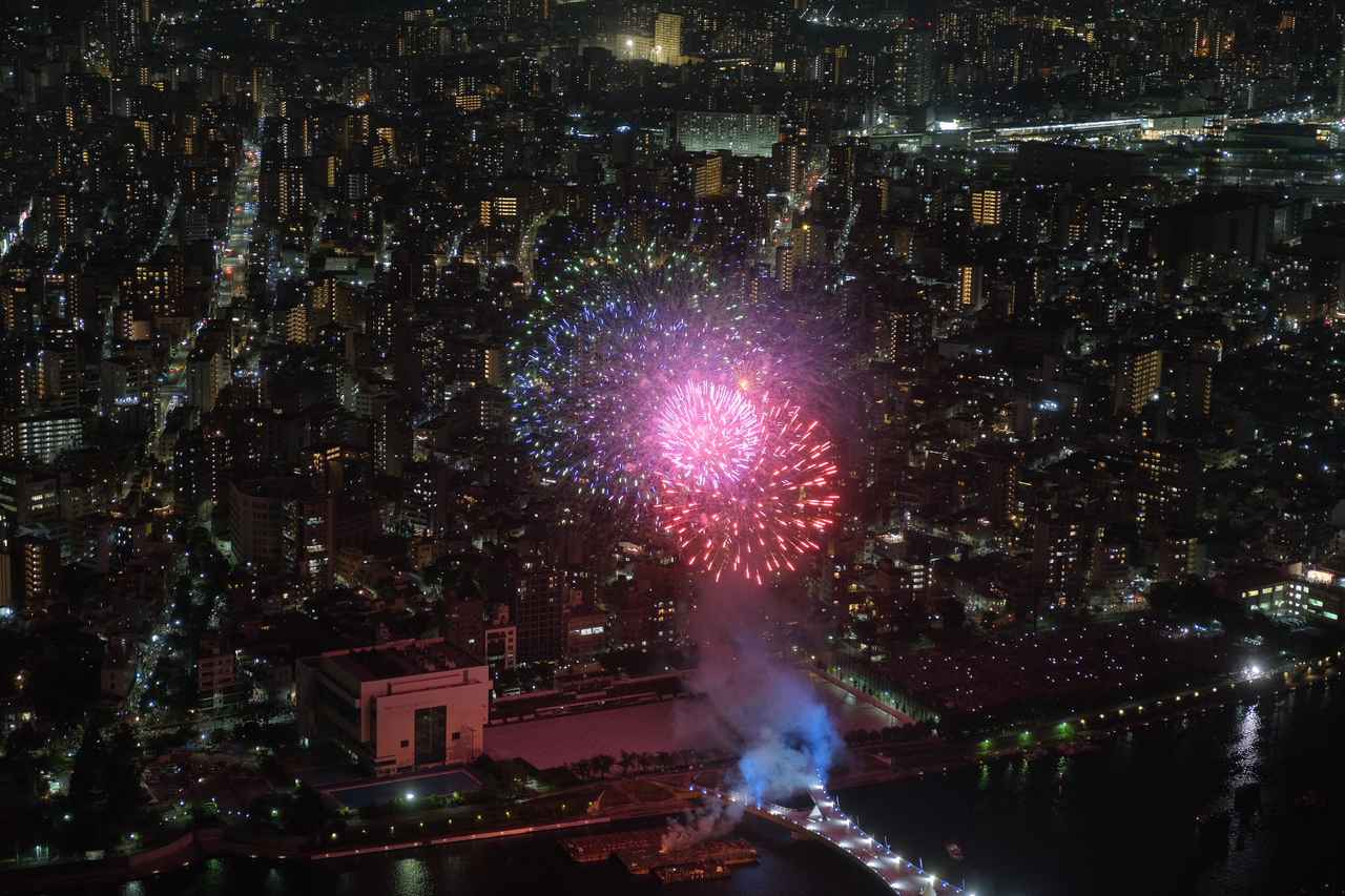 画像2: 【取材レポ】眼下に広がる花火を楽しむ！東京スカイツリー®︎の隅田川花火大会特別営業