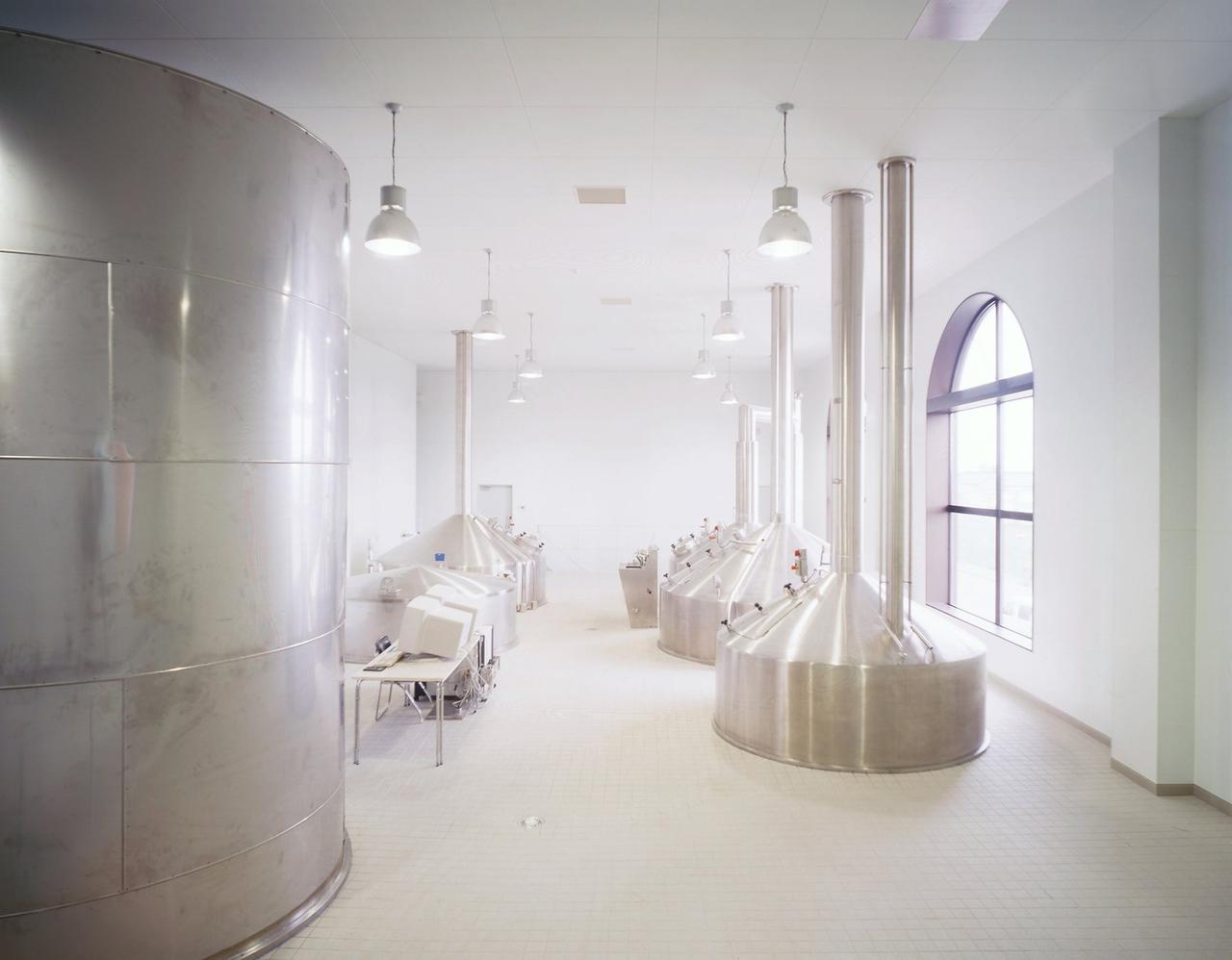 画像: 醸造所のマッシュタンク