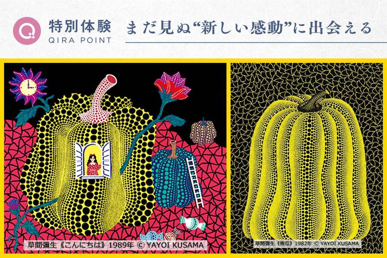 草間彌生の記念カード 草間彌生の幻想世界を“貸切”で体験──JFRカード会員限定