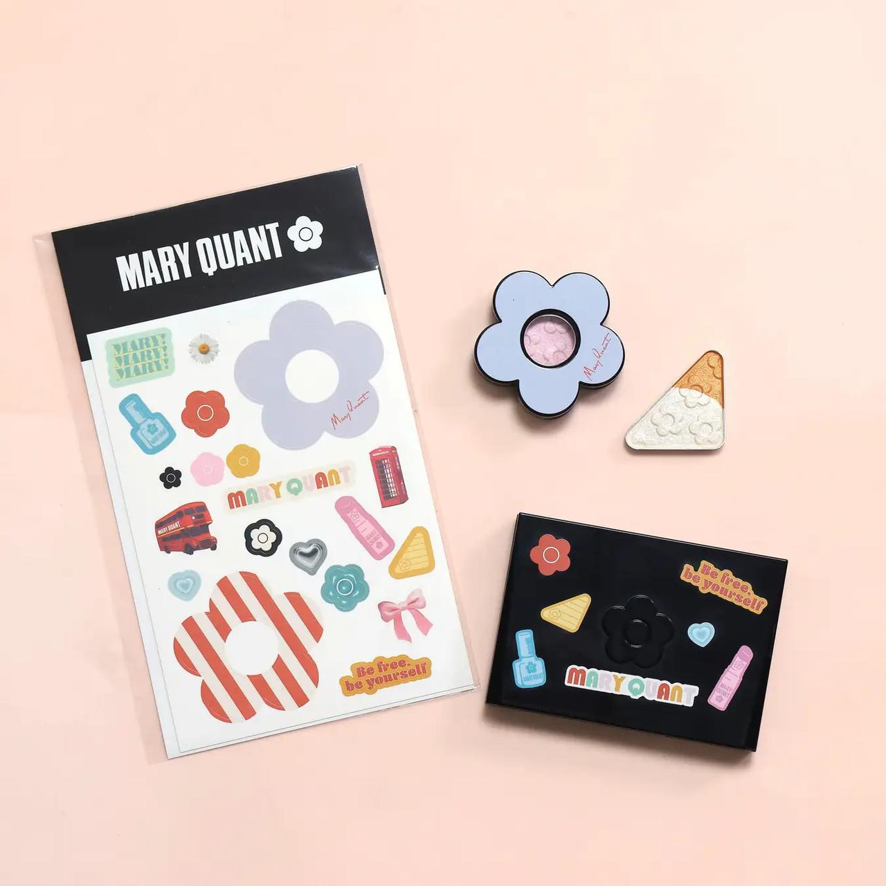 画像: 「MARY QUANT 70th ANNIVERSARY STICKER」プレゼント! 8月6日(水)~8月31日(日)の間、全国のショップまたはオンラインショップにて、アイオープナーのパレット各種(パッレトS、M、L、デイジーパレット)をご購入いただいたお客様へ、「MARY QUANT 70th ANNIVERSARY STICKER」をプレゼントいたします。 ※期間中、おひとり様1回(1枚)限り ※なくなり次第終了