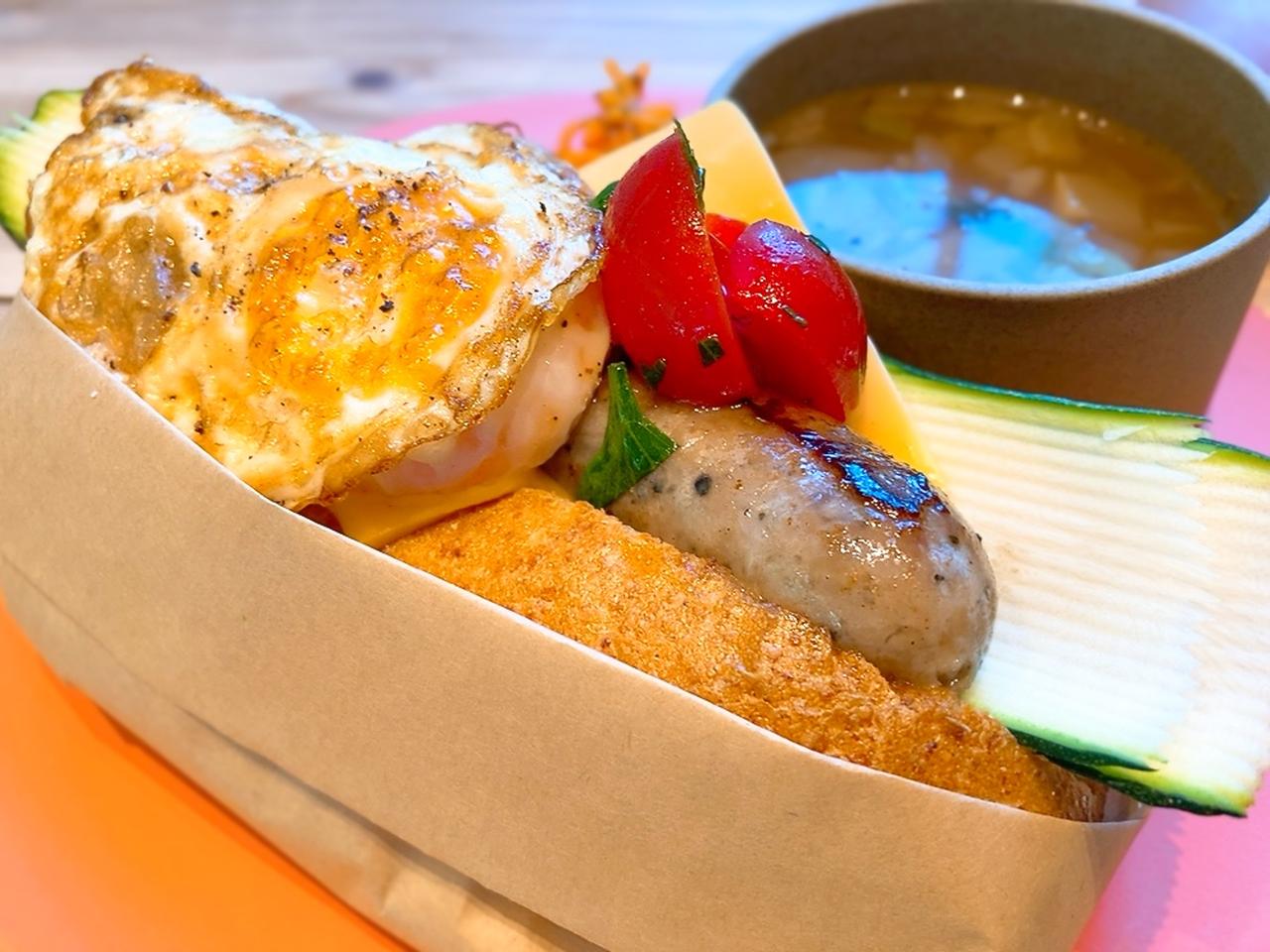 画像: 具がたっぷり！の「NEW JERSEY」