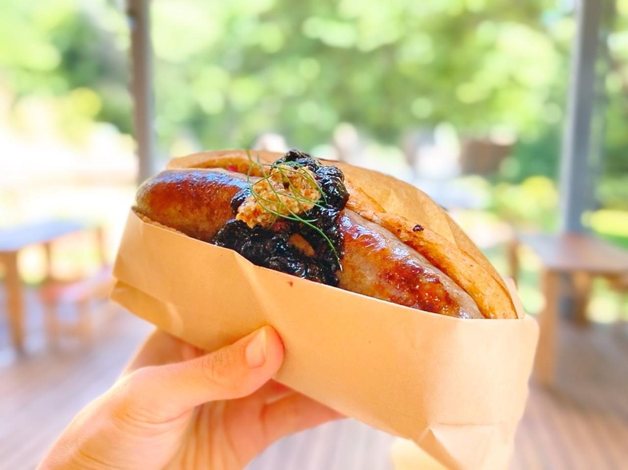 画像: テラスでもいただけます