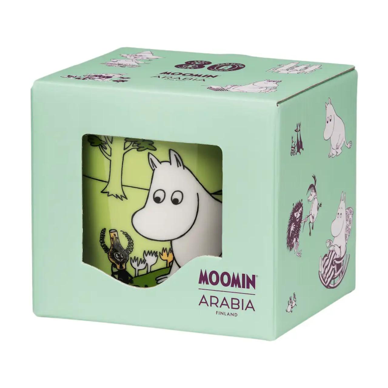 画像: ムーミン クラシック　マグ 0.3L 80周年 箱入り（ムーミントロール）税抜3,000円