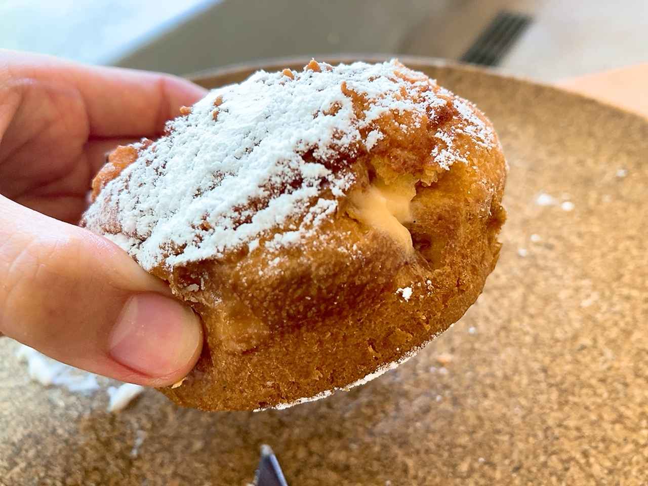 画像: みっちりしたクリームパン