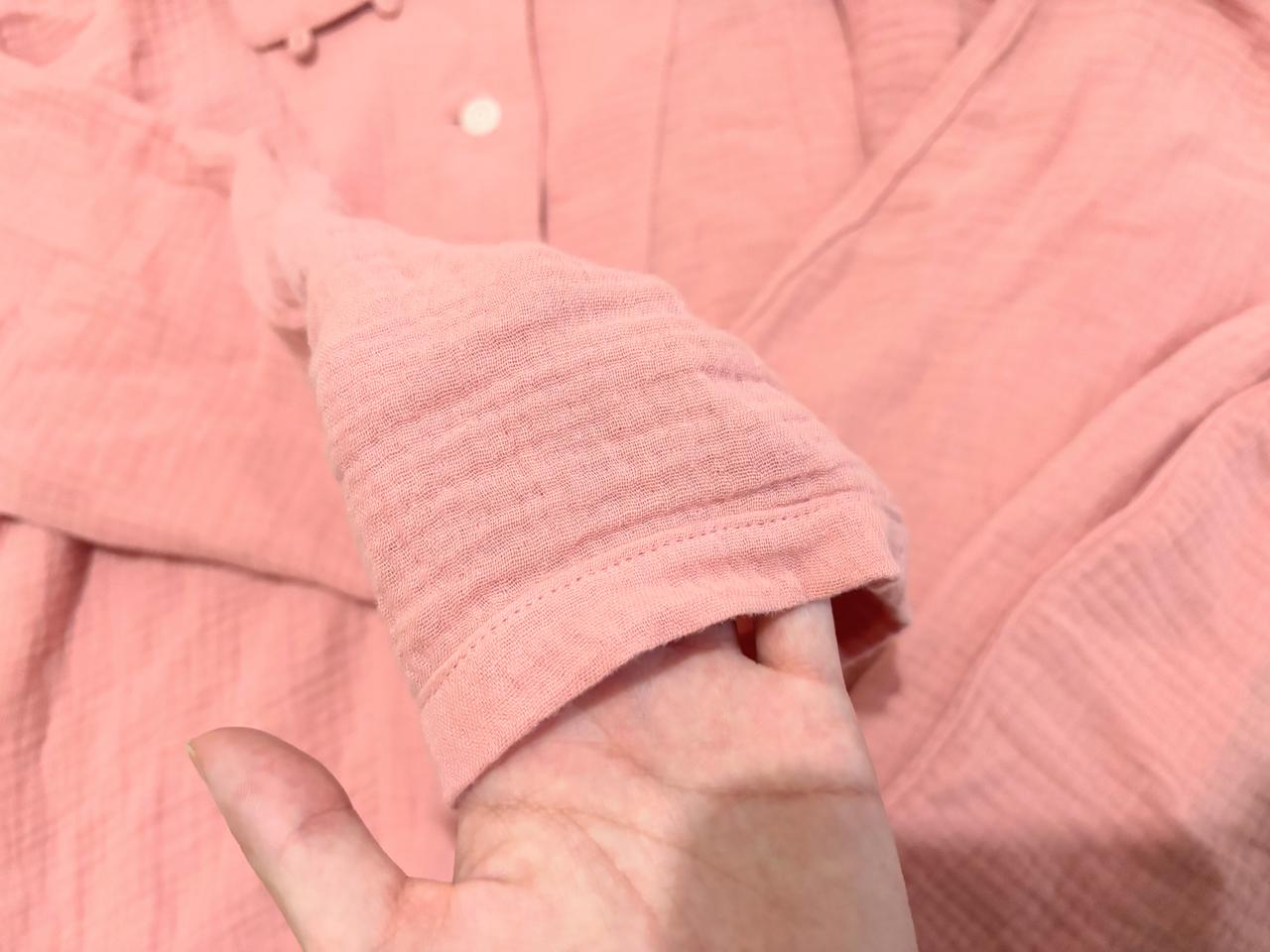 画像: 肌ざわりふんわり。ガーゼ素材で一年中快適