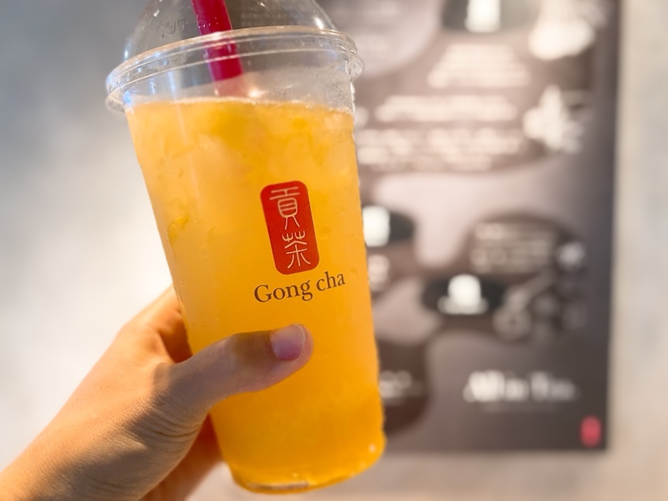 画像: ビッグサイズが嬉しいスパークリングティー