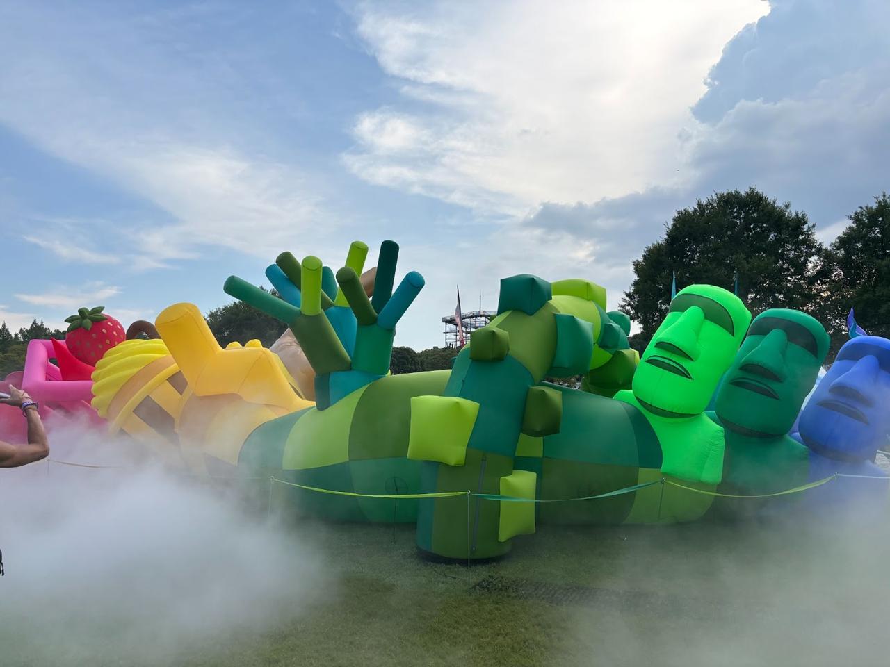 画像1: MUSIC LOVES ARTが彩る芝生広場