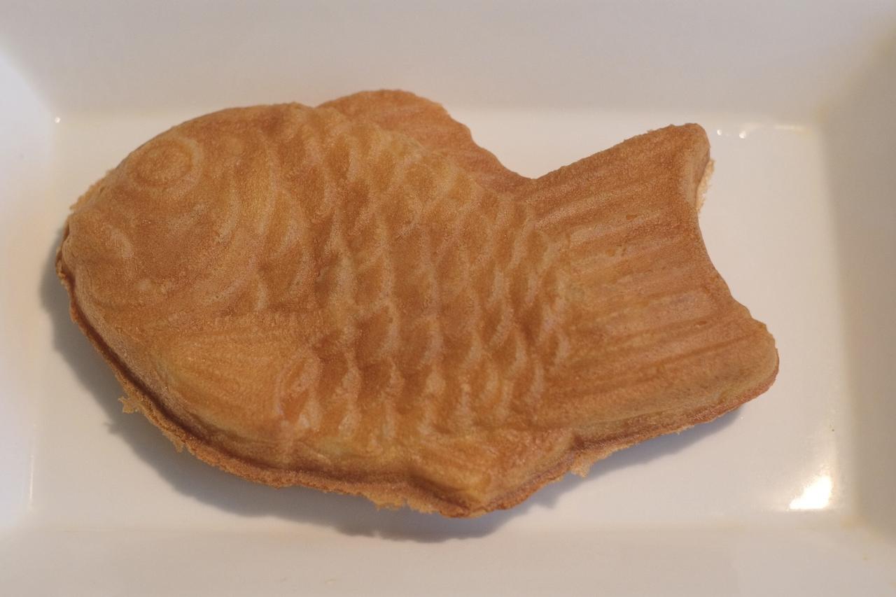 画像: こちらは電子レンジで加熱したもの。もっちり食感で、ねっとりとした白つぶあんとの相性もとても良いです♪