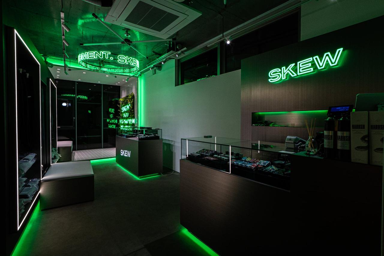 画像: 実店舗で体験も可能「skew Shibuya」