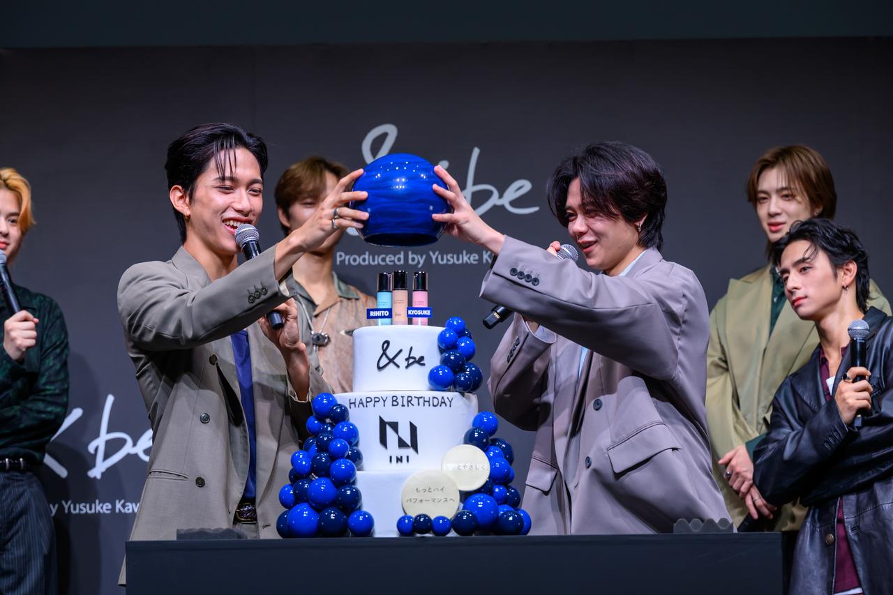 画像5: ブランドアンバサダーのINI登壇