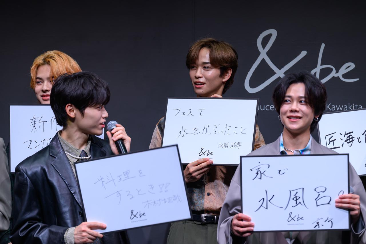 画像4: ブランドアンバサダーのINI登壇