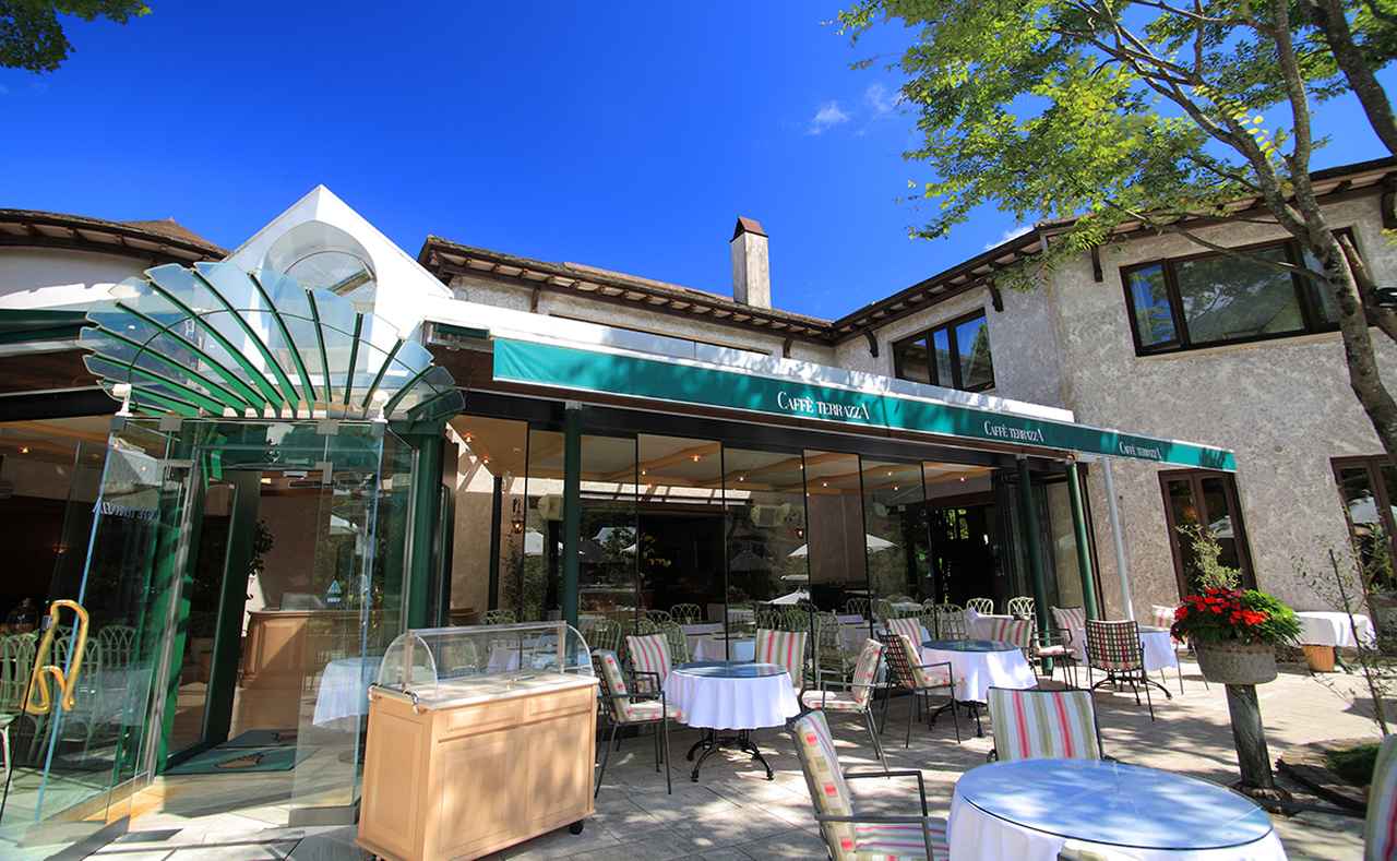 画像1: 箱根スイーツとガラス越しの絶景