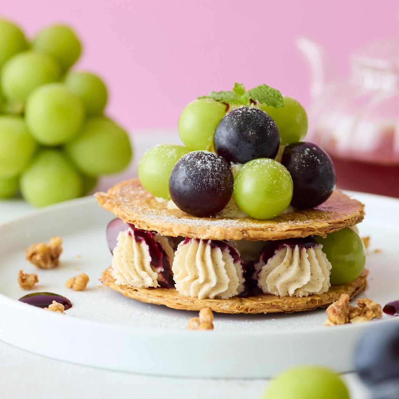 画像3: 秋限定スイーツ登場!シャインマスカットと巨峰を贅沢に楽しむアフタヌーンティー