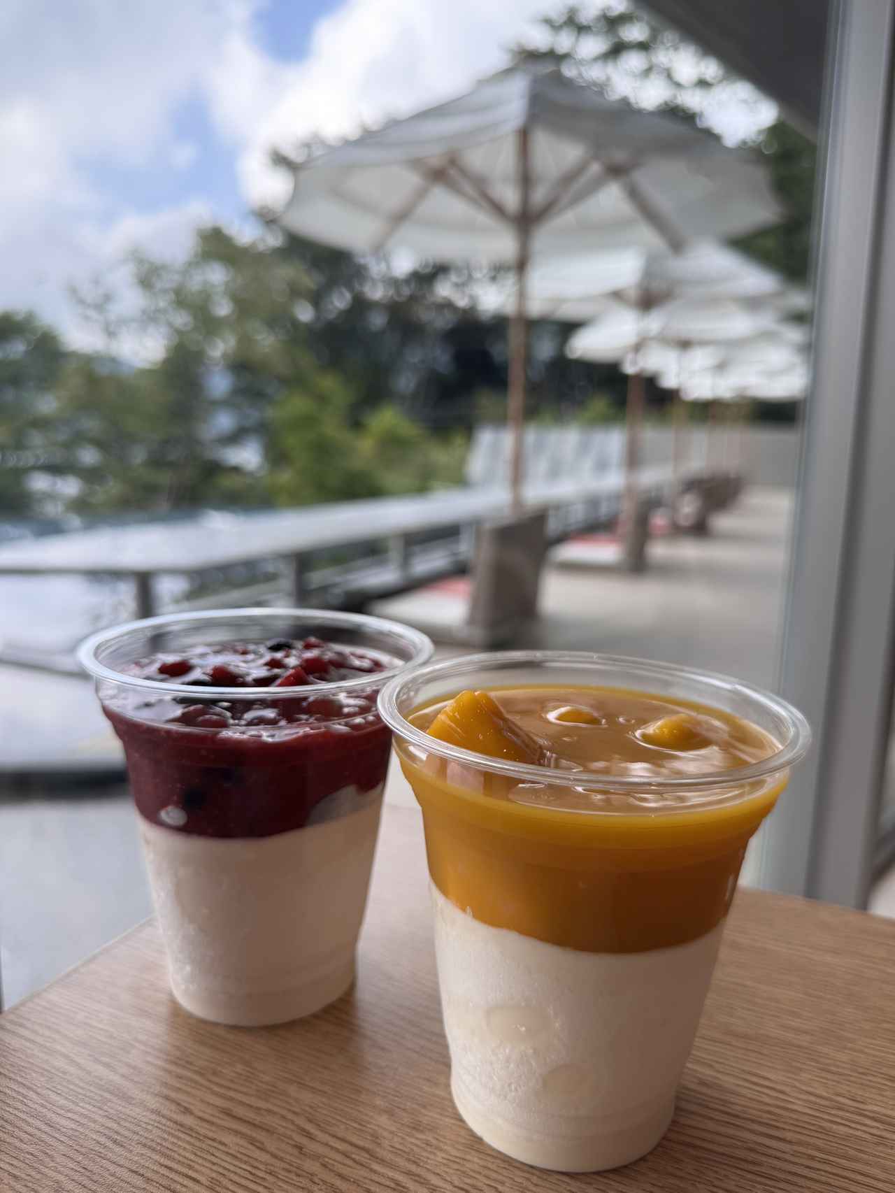 画像: ベリーベリーパルフェ ¥1,000(税込) マンゴーパッションパルフェ ¥1,000(税込)