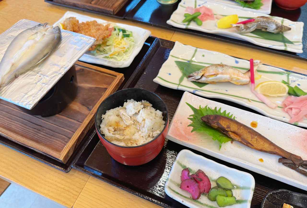 画像: 里川鮎懐石 3,800円