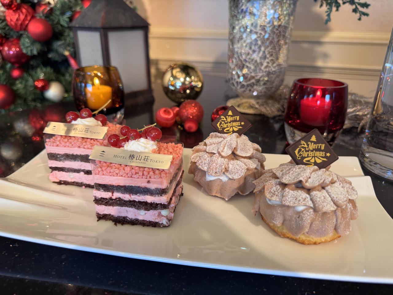 画像: ノエルルージュ 900円(税込) モンブランツリー 900円(税込)