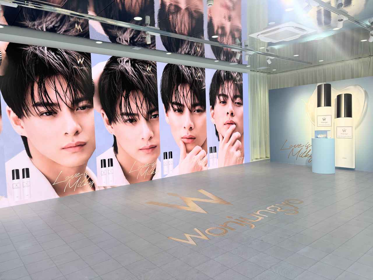 画像1: アンバサダーである平野紫耀さんが大画面で登場