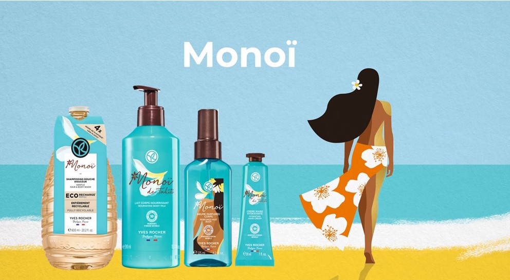 画像1: 1年中南国気分をまとって♡イヴ・ロシェ「モノイ」シリーズで叶える癒しのボディケア体験