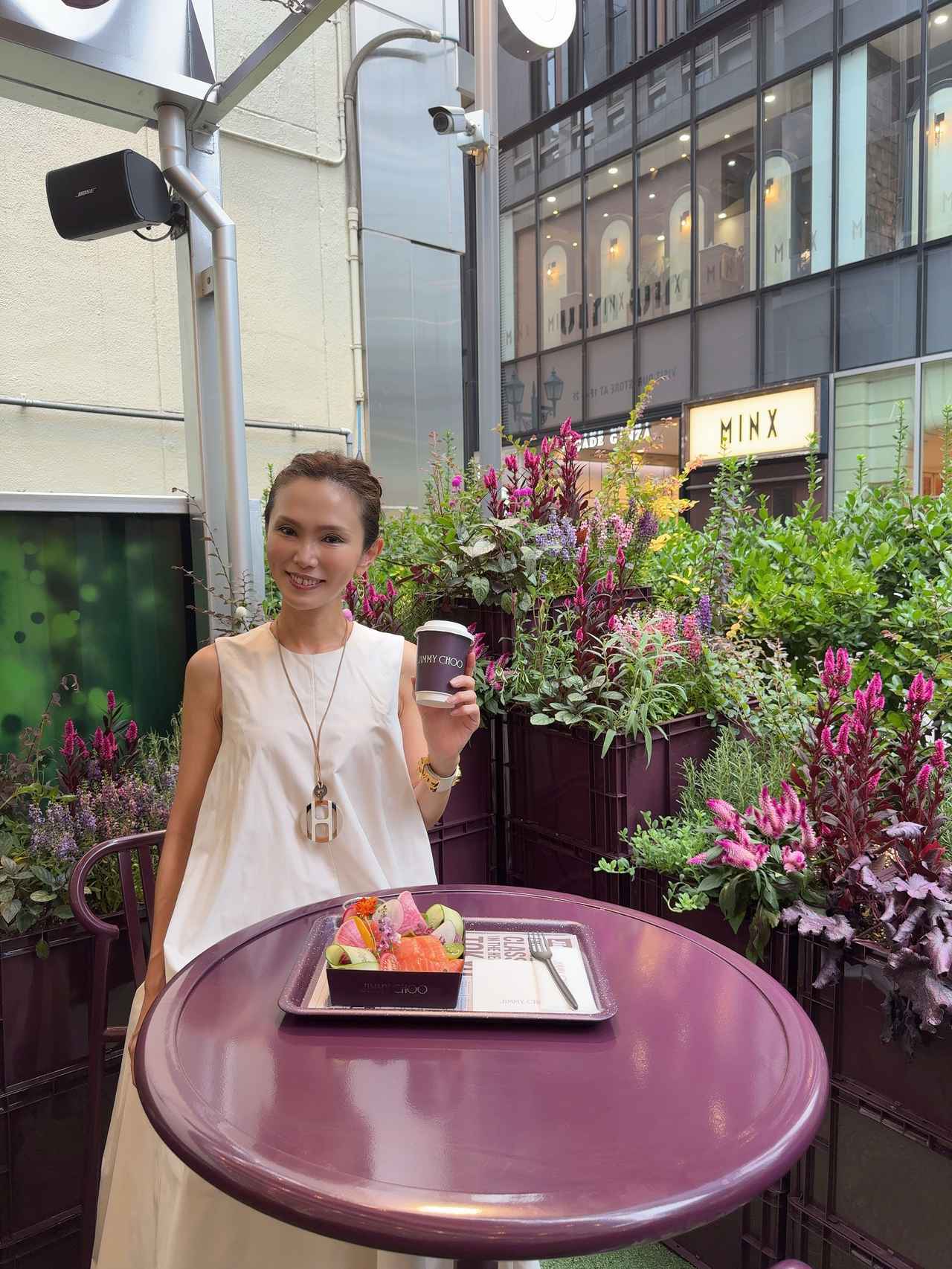 画像5: 銀座で“英国時間”♡JIMMY CHOOが仕掛ける、ラグジュアリーなストリートカフェが誕生