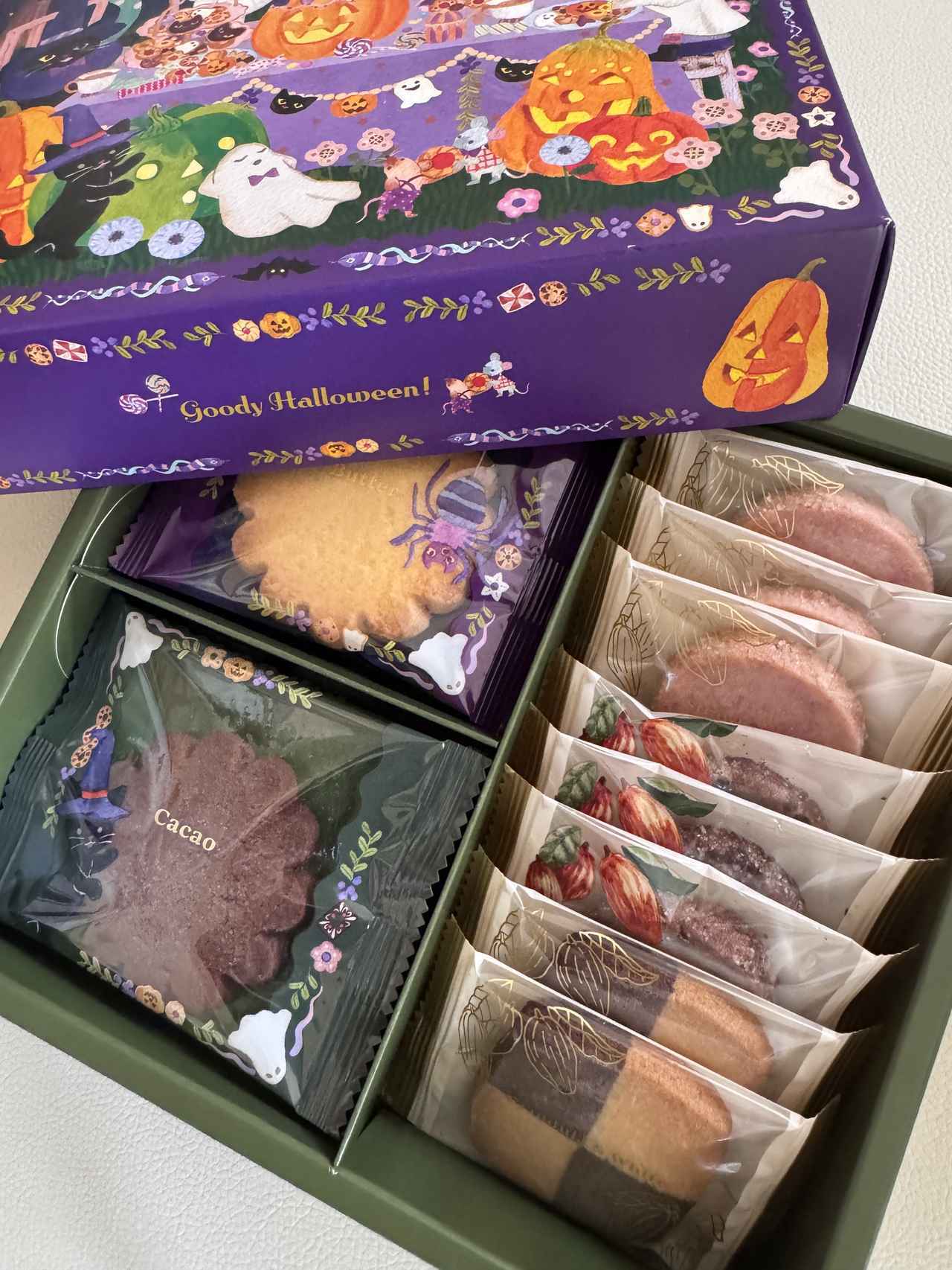 画像2: 黒猫とおばけが誘う、やさしいハロウィン♡メリーの人気シリーズに絵本作家・おおでゆかこ氏デザインの新作クッキーが登場!