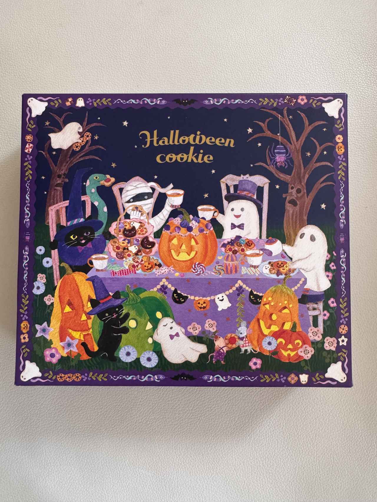 画像1: 黒猫とおばけが誘う、やさしいハロウィン♡メリーの人気シリーズに絵本作家・おおでゆかこ氏デザインの新作クッキーが登場!