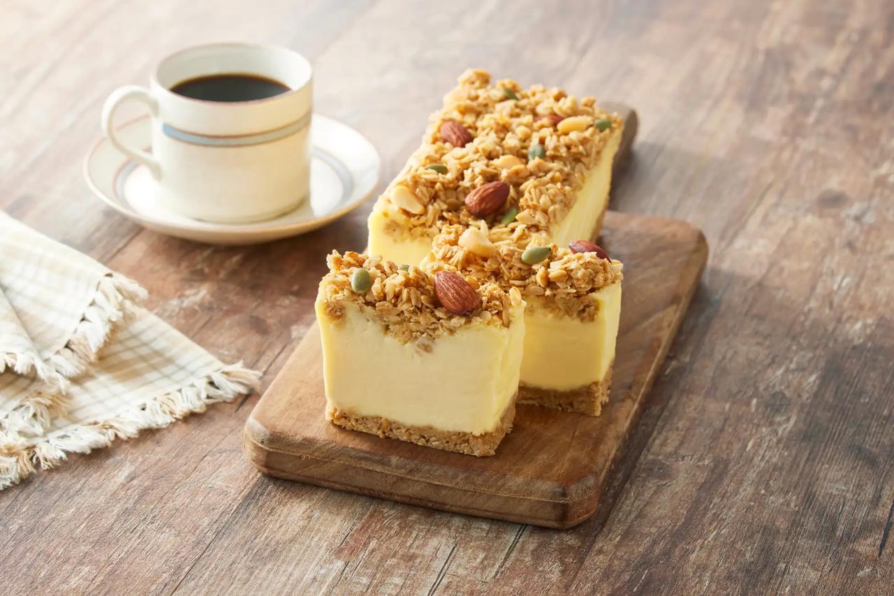 画像: グラノーラチーズケーキ