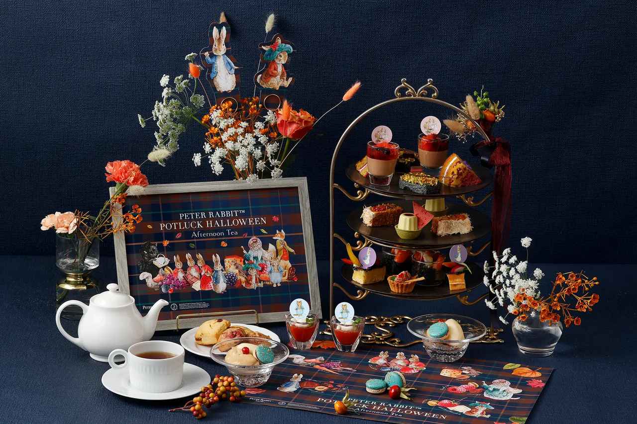 画像: ・装花付きハロウィン装飾&乾杯シャンパン付き ¥10,780 BEATRIX POTTER™(C) Frederick Warne & Co.,2025