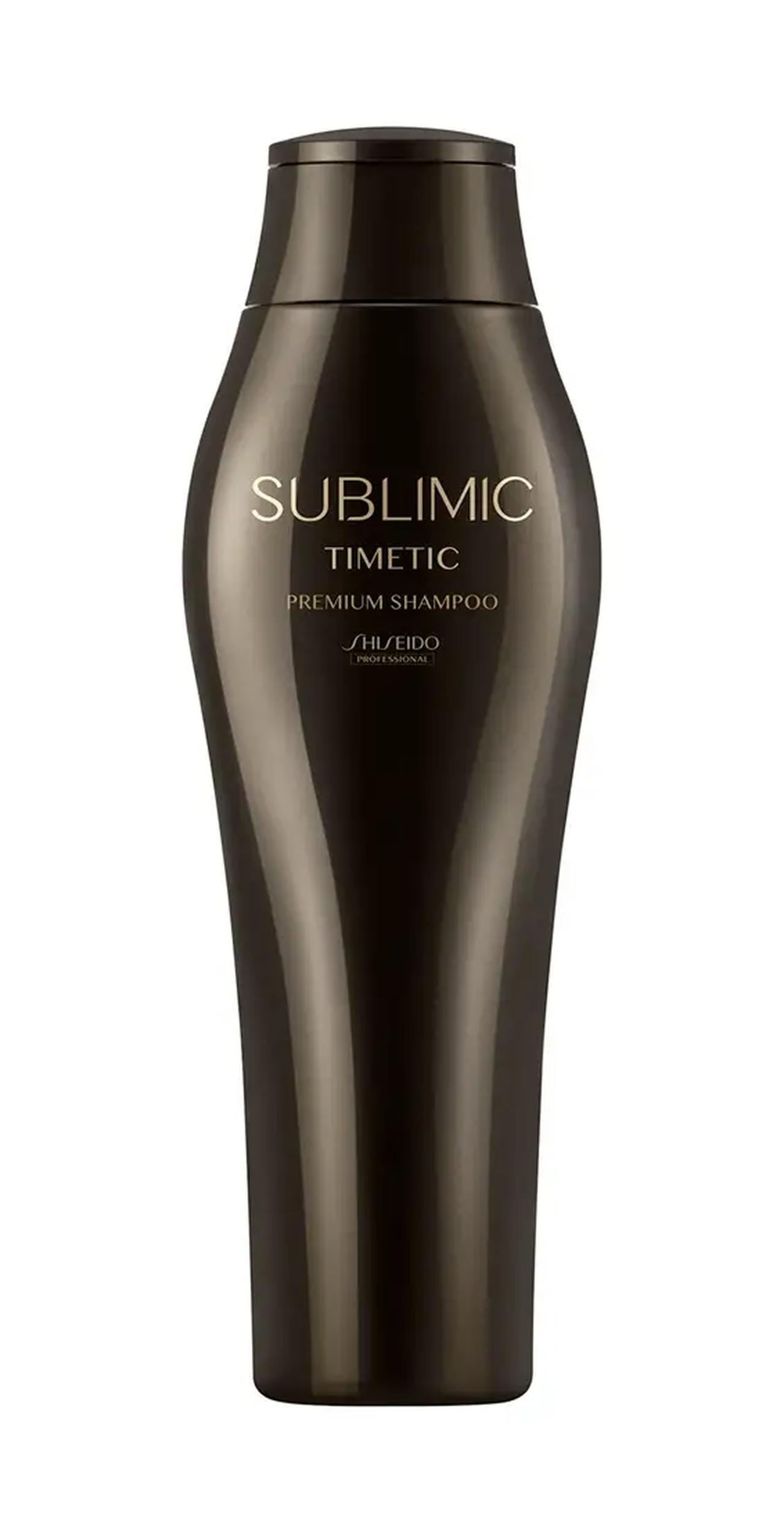 画像: タイムティック プレミアム シャンプー 豊かな泡立ちのプレミアムな洗い心地で、髪と頭皮のうるおいを守りながら汚れを洗浄。頭皮を健やかに保つとともに、金属イオンを取り除くことで、しなやかでなめらかな髪に洗い上げます。 250mL 6,050円 500mL 9,350円 1,000 mL / 1,800 mL (サロン専用)