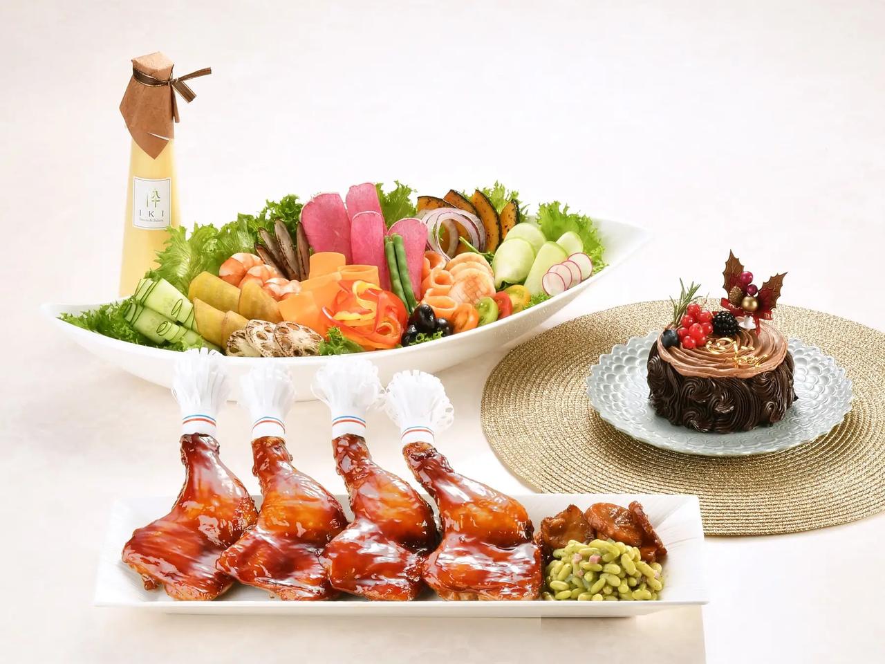 画像: クリスマスパーティーボックス 料金:4名様分 12,960円<要予約>