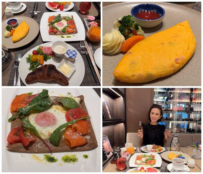 画像: そば粉のガレット スモークサーモンとサワークリーム添え 京都府宇治市の平飼い濃厚卵をお好みのスタイルで(オムレツ)