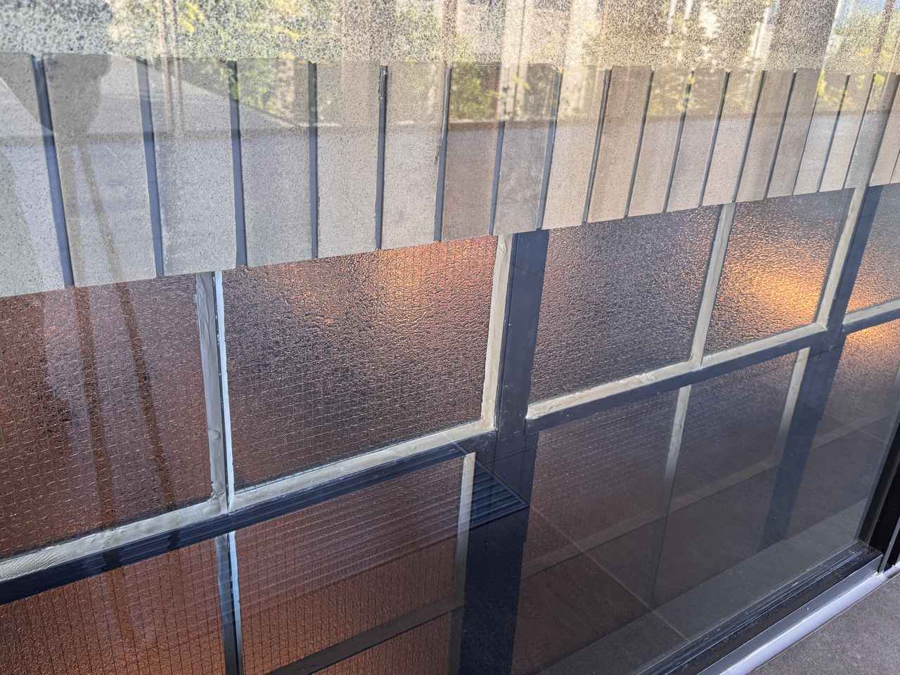 画像: 当時のガラスがそのまま