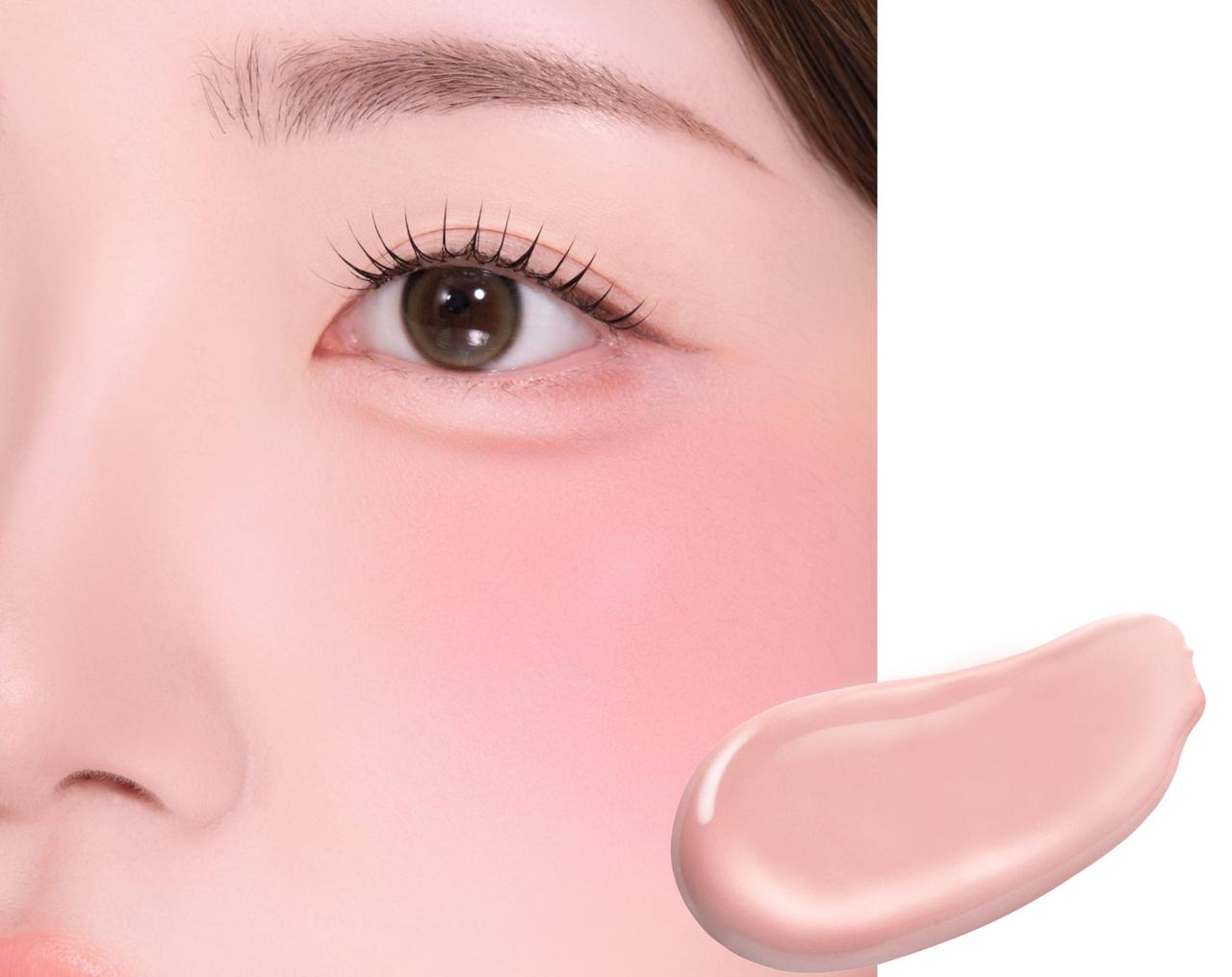 画像1: TWICE MOMOが魅せる“水彩チーク”の魔法♡ふんわりと頬を彩るリキッドチークとプロ仕上げのリキッドチーク用ブラシが新登場！