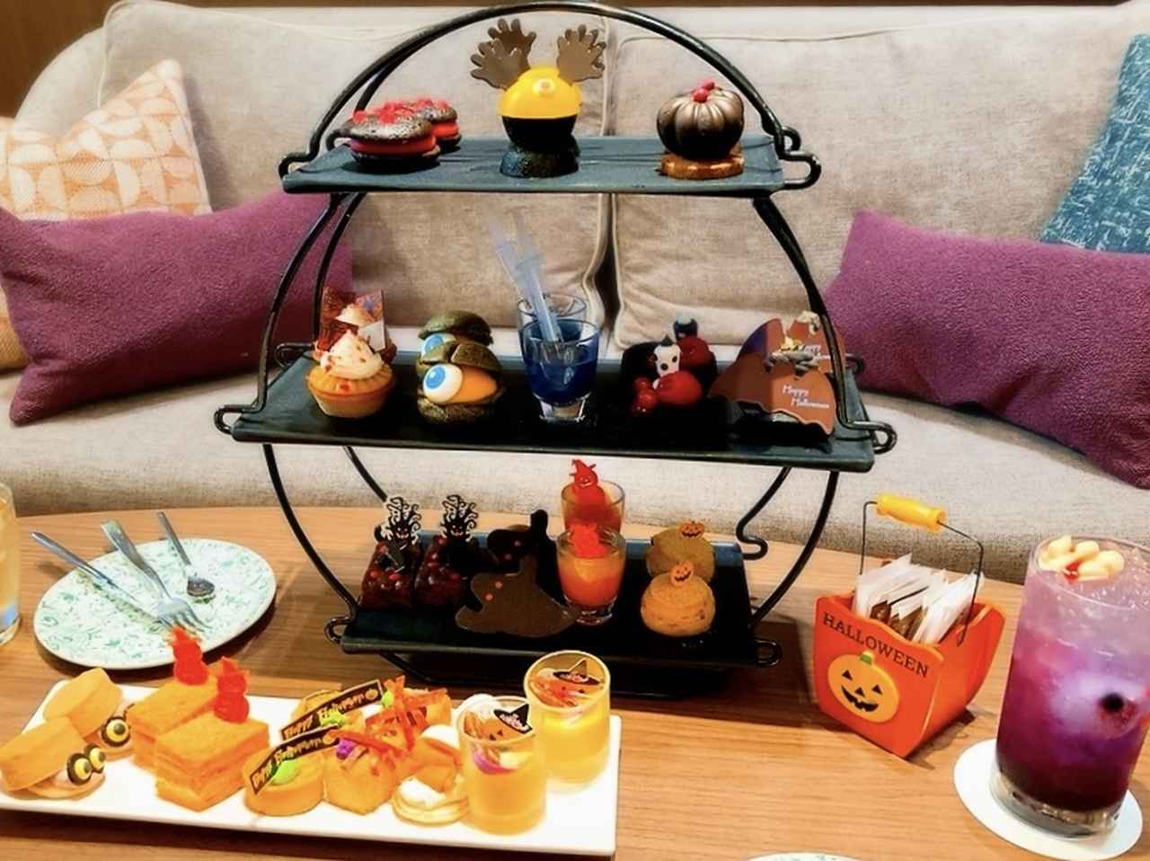画像2: 【試食レポ】涼しくなったら、気分はハロウィン♡遊び心いっぱいのホテルアフタヌーンティーで、秋の味覚を堪能