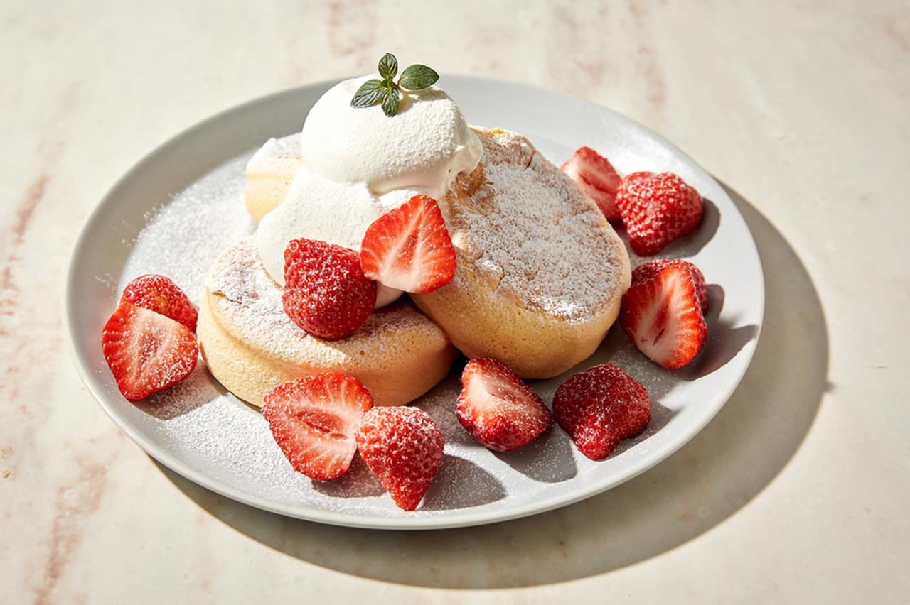 画像: おすすめメニュー②:奇跡のパンケーキ ストロベリー