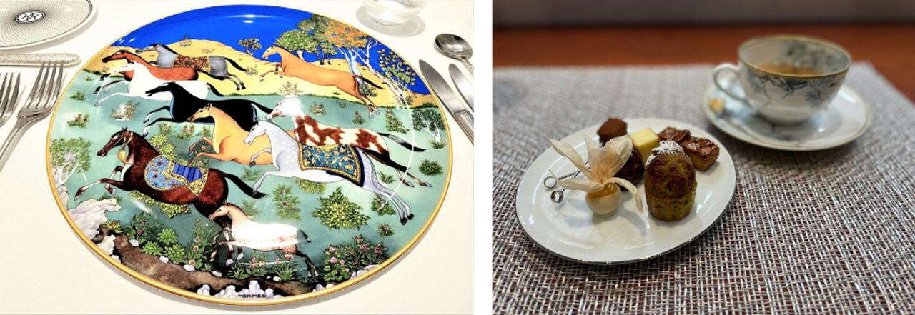 画像3: シェフの妙技と高級食器が優美な食卓を演出