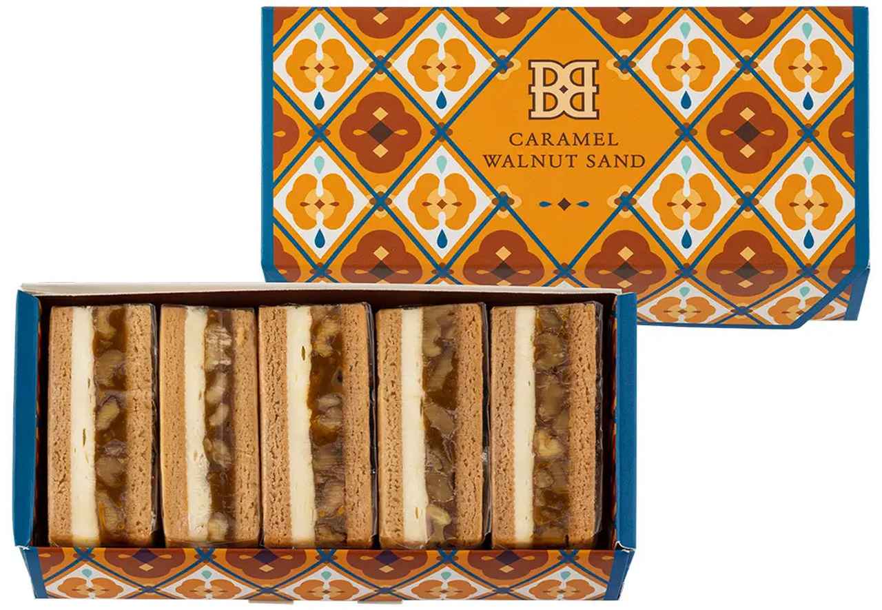 画像: バターステイツ キャラメルくるみサンド ※要冷蔵 【価 格】2個入 486円(本体価格450円) / 5個入 1,242円(本体価格1,150円) 【期 間】2025年9月1日(月)~2026年1月中旬頃